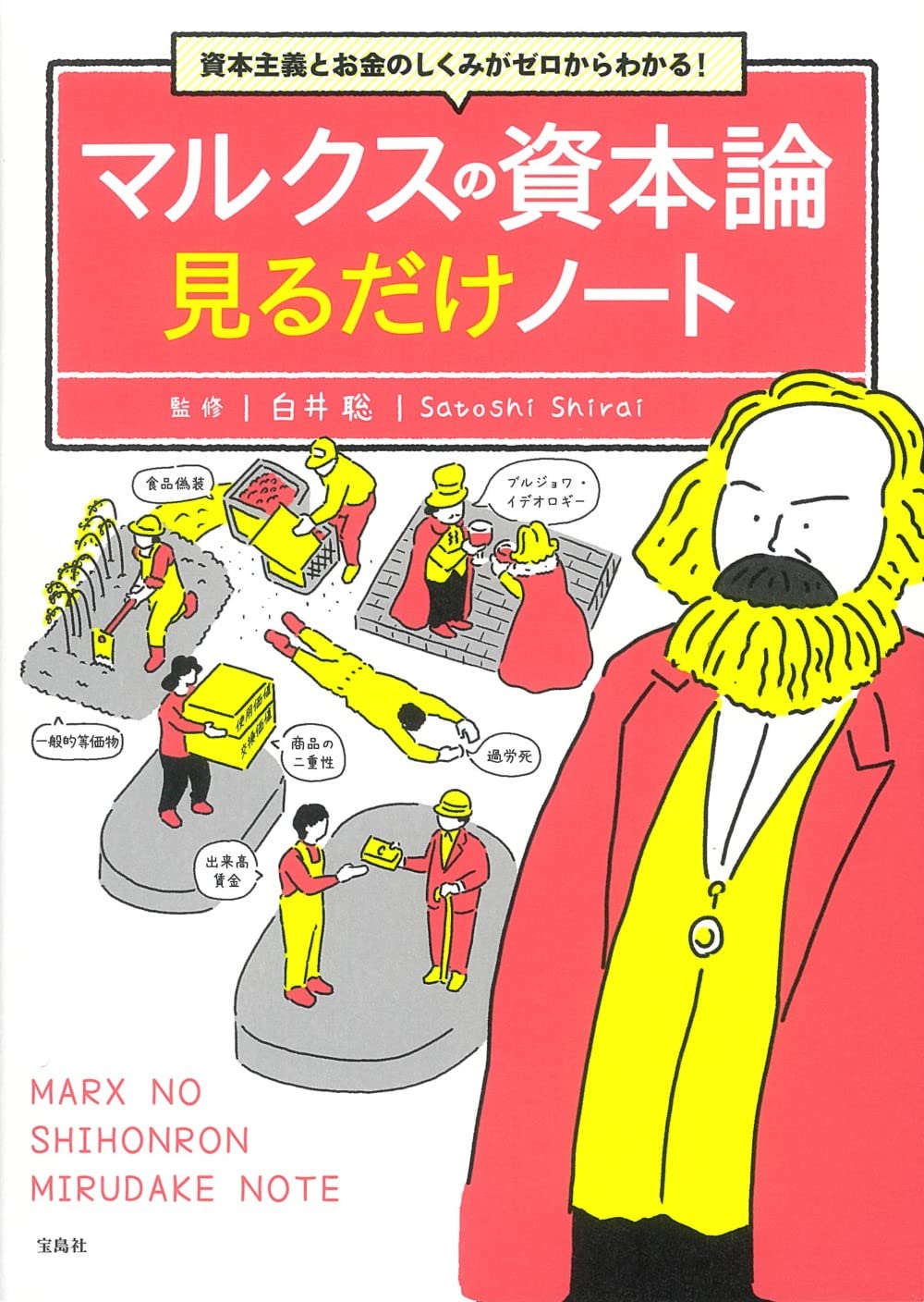 資本主義とお金のしくみがゼロからわかる！ マルクスの資本論 見るだけノート